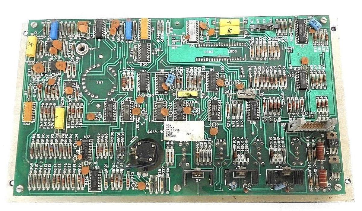 Used AEC 0500563 APPLICATION ENGINEERING SOLID STATE CONTROL PANEL 010470B BOARD
