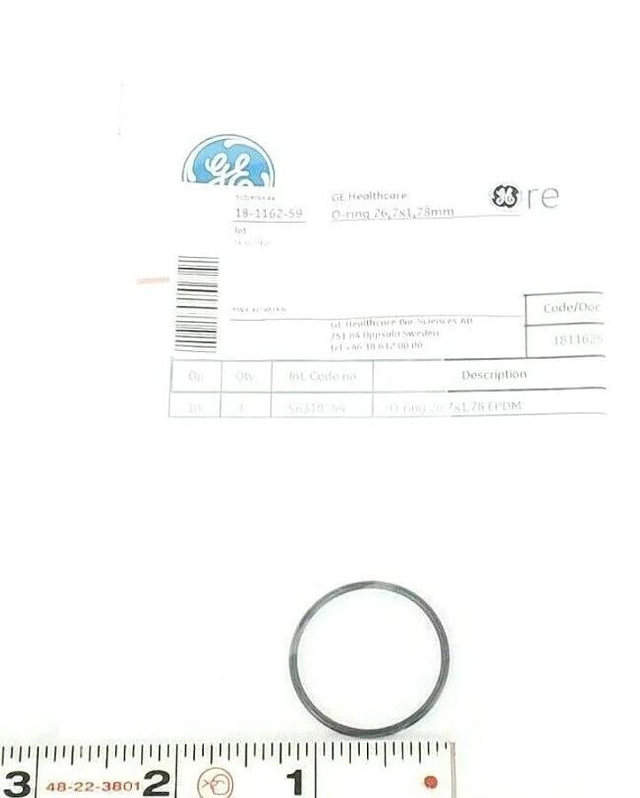 Used NEW GE HEALTHCARE 18-1162-59 O-RING 26.7X1.78MM EPDM