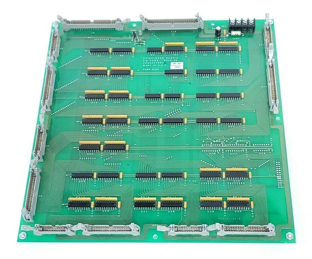 Used HEIDELBERG HARRIS PCA5347002 DRIVER BOARD SW DCDR