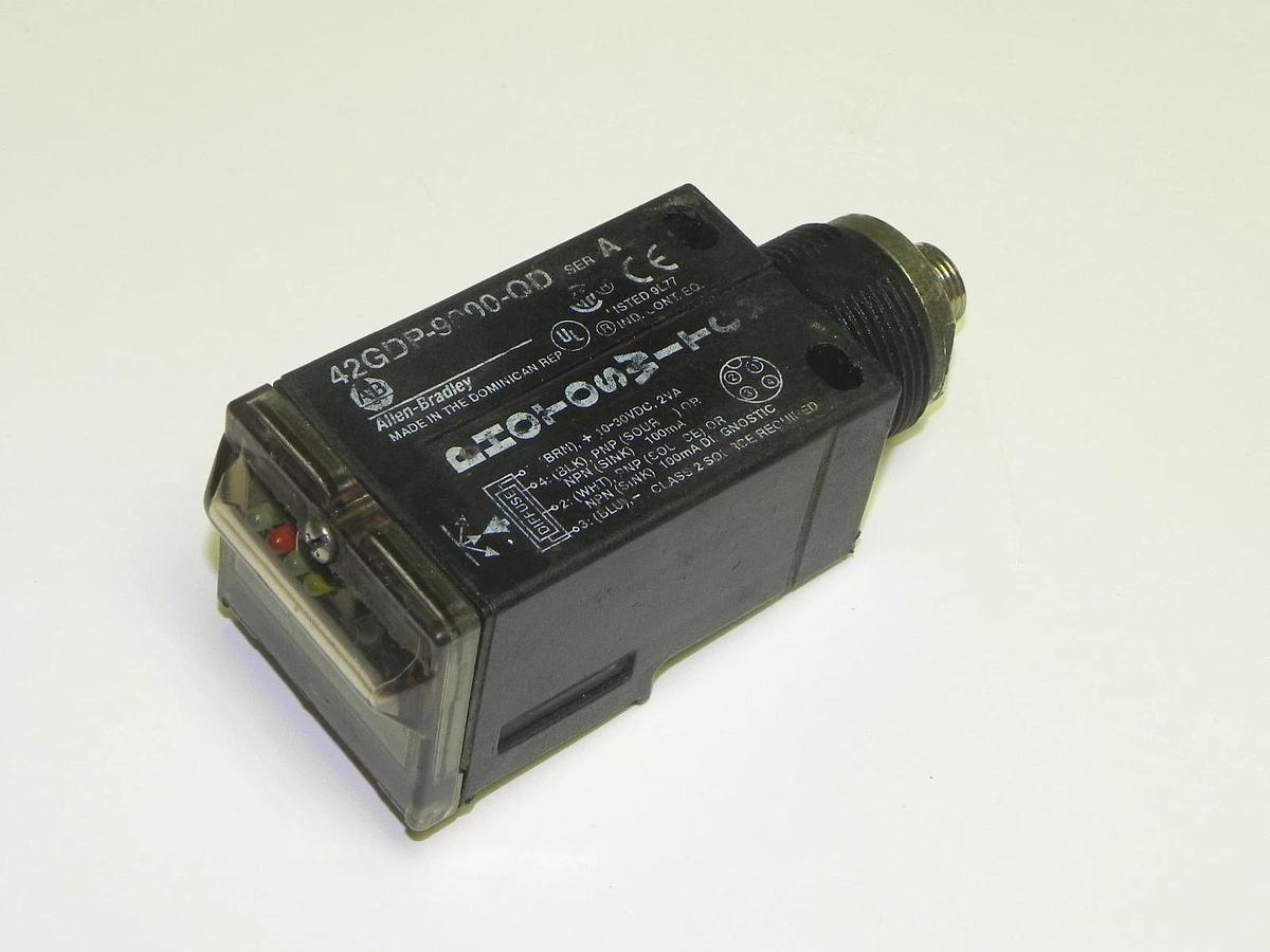 Used ALLEN BRADLEY 42GDP-9000-QD PHOTOELECTRIC SERIES 9000