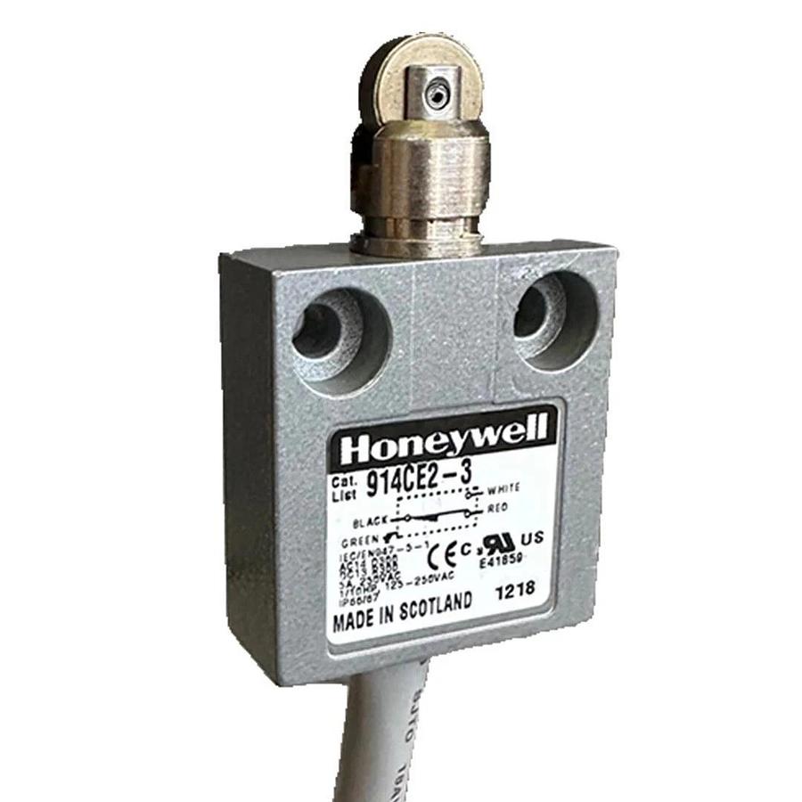 Honeywell 914CE2-3 Limit Switch Top Roller Parallel Plunger SPDT 5A 240VAC 3ft