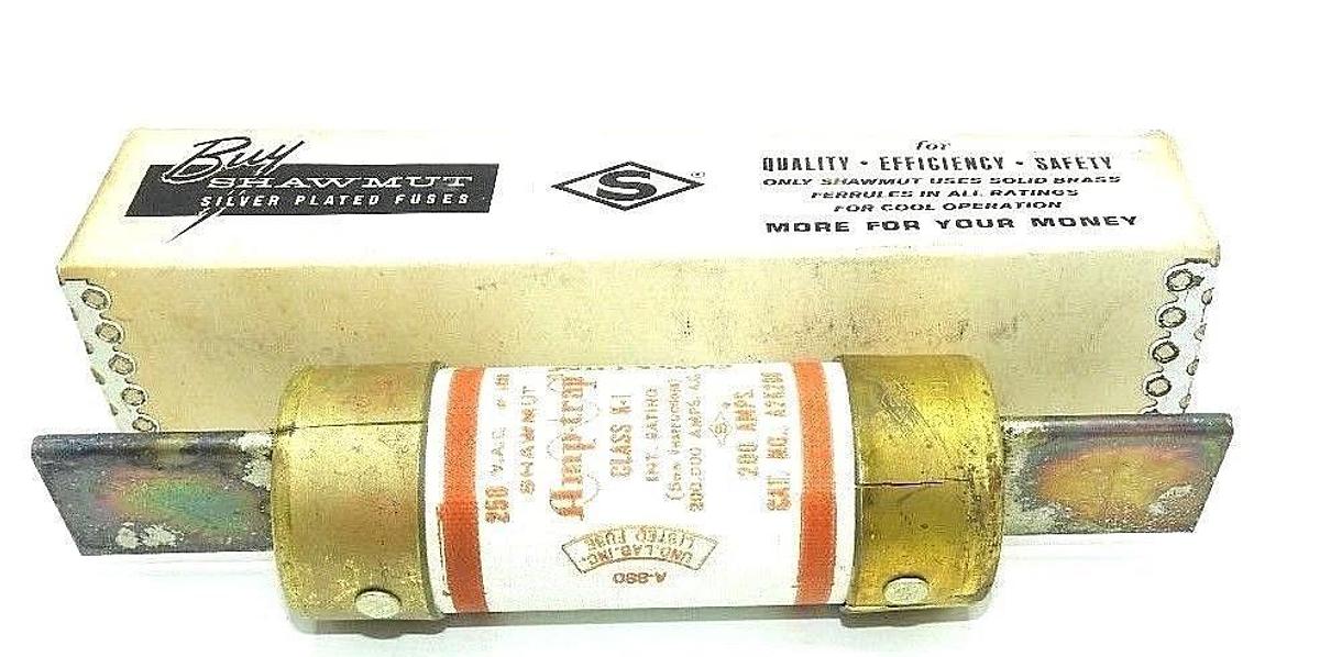NIB FERRAZ SHAWMUT A2K200 AMP-TRAP CLASS K-1 FUSE 200 AMPS