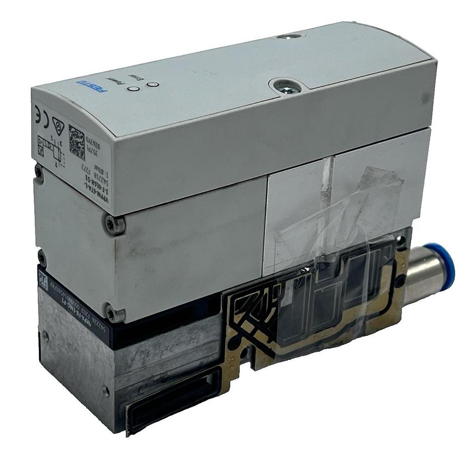 Used FESTO VPPM-6TA-L-1-F-0L6H-S1 VALVE, VMPA-FB-EMG-P1 MODULE & VMPA-FB-AP-P1 BASE