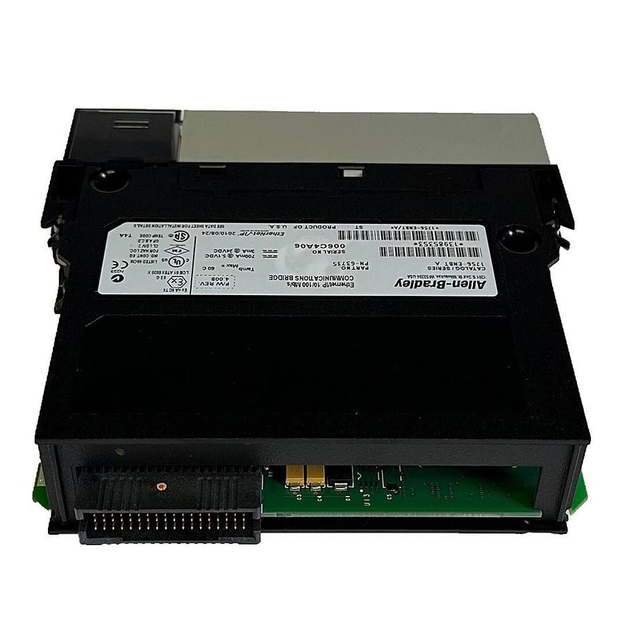 Used ALLEN BRADLEY 1756-ENBT /A ControlLogix EtherNet/IP 10/100Mb/s COMMS 1756ENBT
