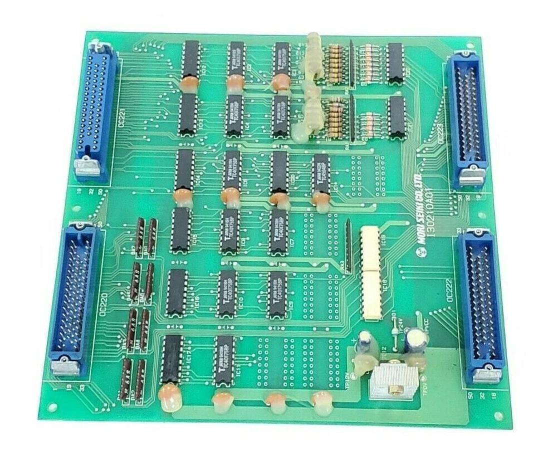 Used MORI SEIKI I3021OAO1 PC BOARD 130210A01, 13021OAO1