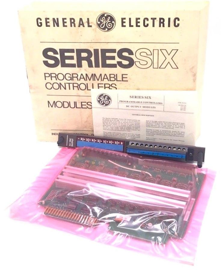 Used NEW GE SERIES SIX IC600BF902A SINK OUTPUT MODULE 24VDC, 2 AMP