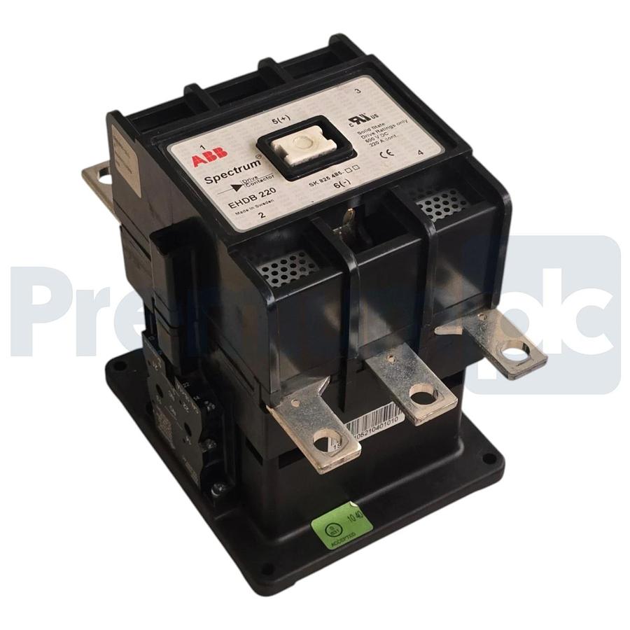 Used ABB EHDB220-21-11 DC Drive Contactor SK825485-AF EHDB220C-1L 110V/120V Coil XLNT