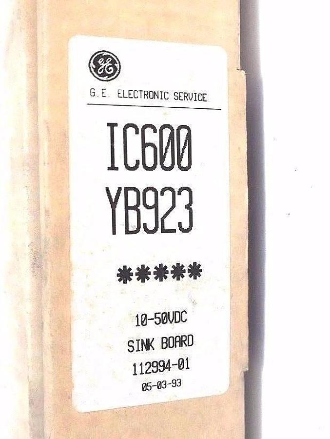 Refurbished REPAIRED GE FANUC IC600YB923A 10-50VDC SINK W/LIGHTS 44A717568-G01, HL0M1
