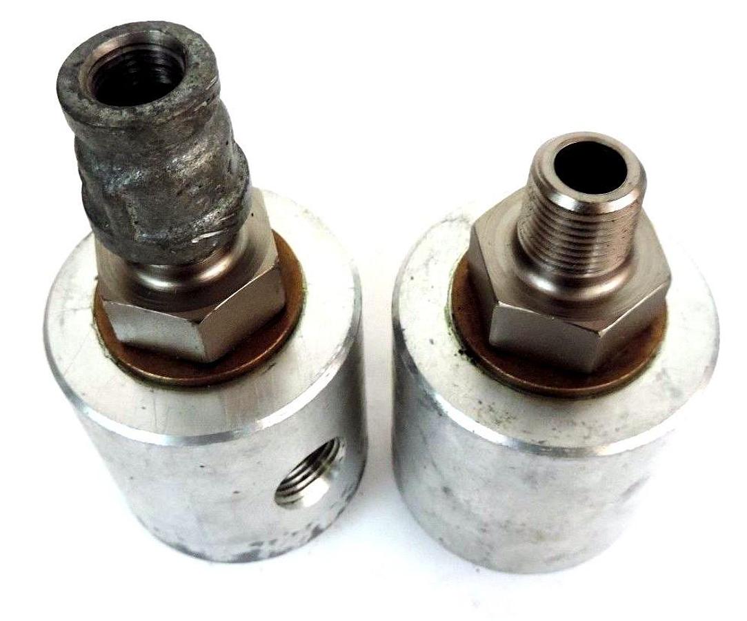 Used LOT OF 2 DEUBLIN 21-001-113 ROTOR UNIONS 3/4" 21001113
