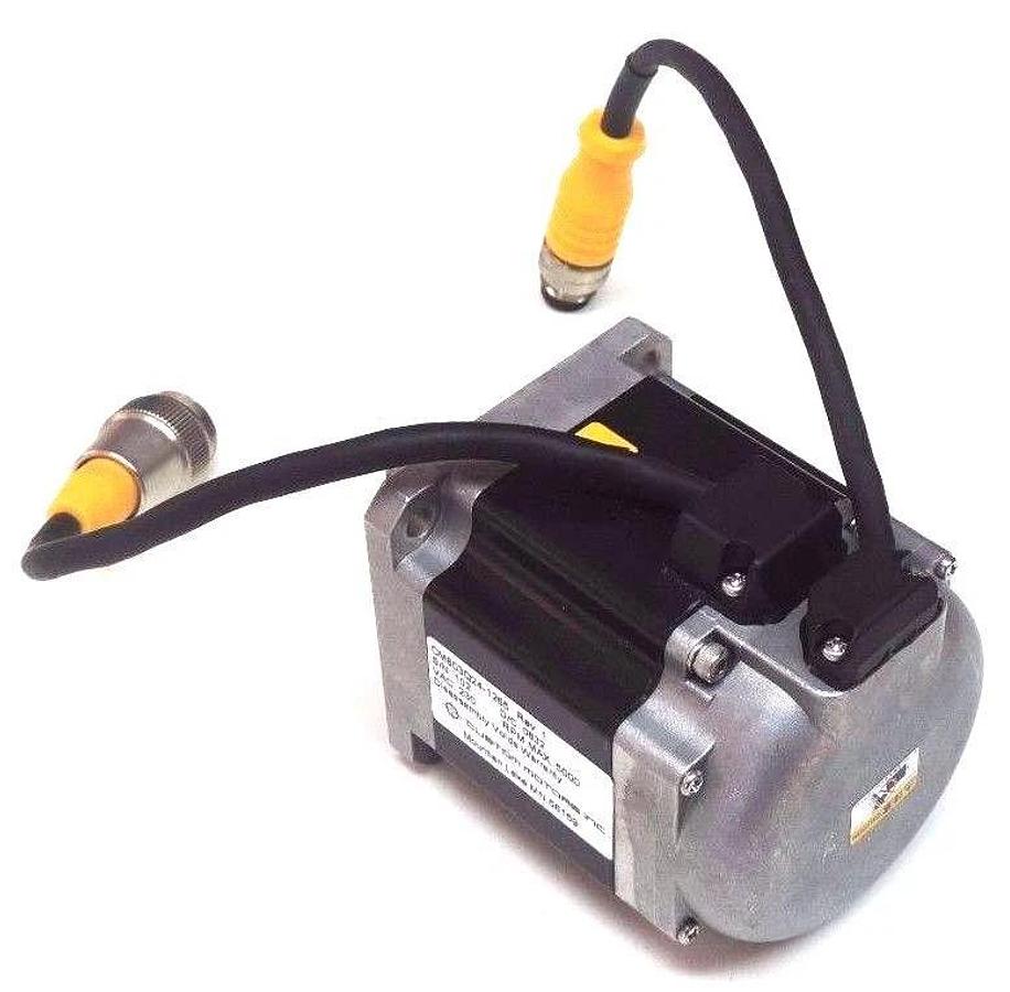Used NIB CUSTOM MOTORS INC CM803Q24-1265 SERVO MOTOR REV 1230VAC 5000RPM MAX