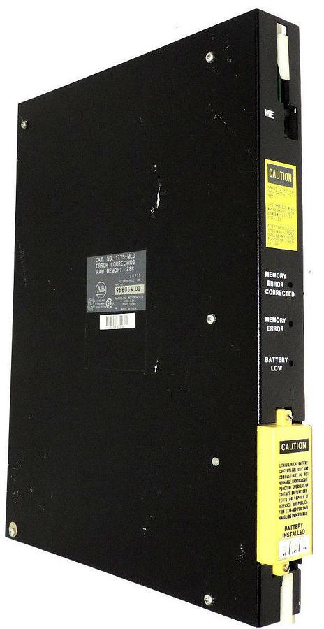 Used ALLEN BRADLEY 1775-MED ERROR CORRECTING RAM MEMORY 128K 966054 01 1775MED