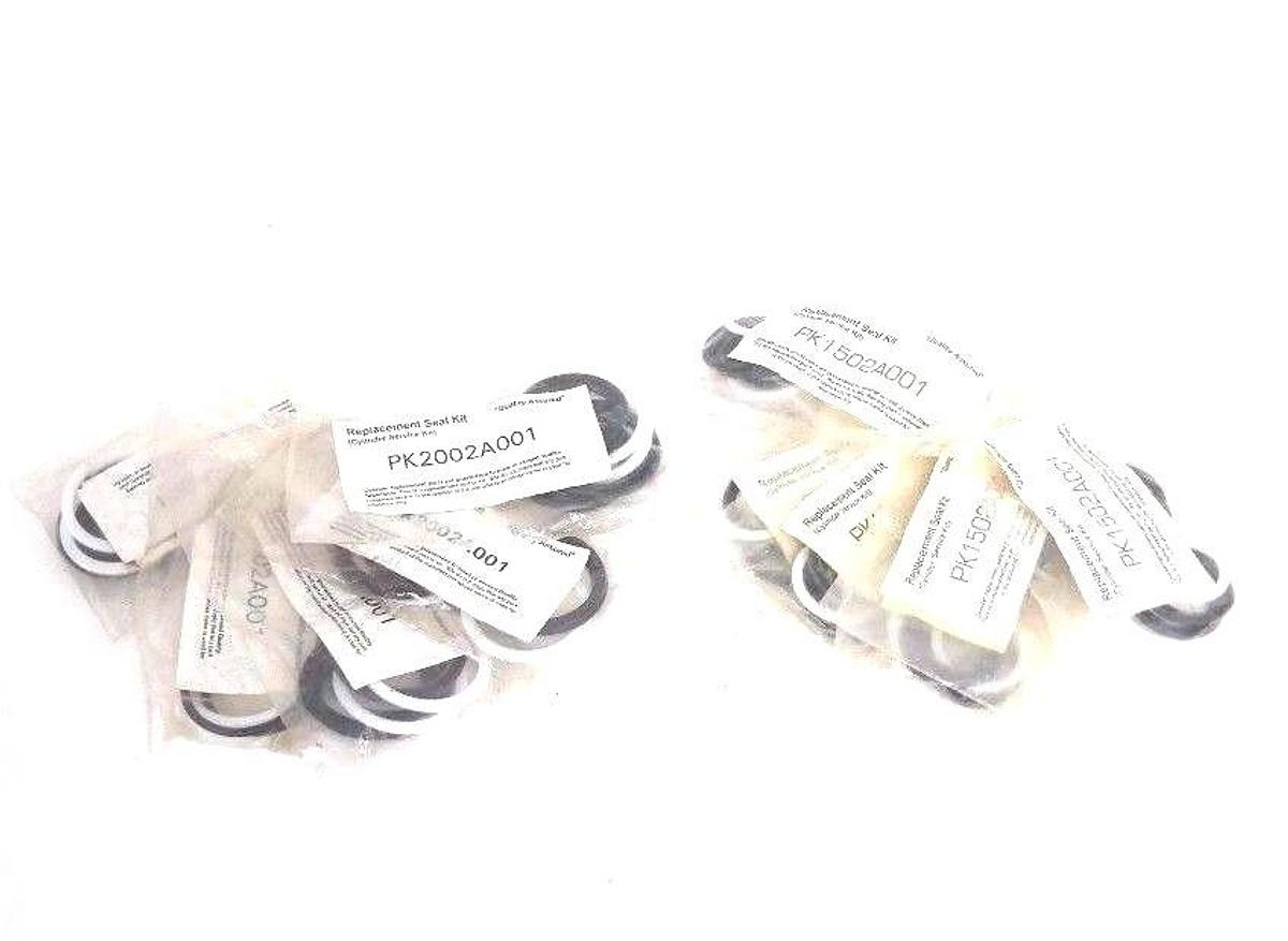 Used NIB PARKER PK2002A001 REPLACEMENT SEAL KIT CYLINDER SERVICE KIT - LOT OF 11