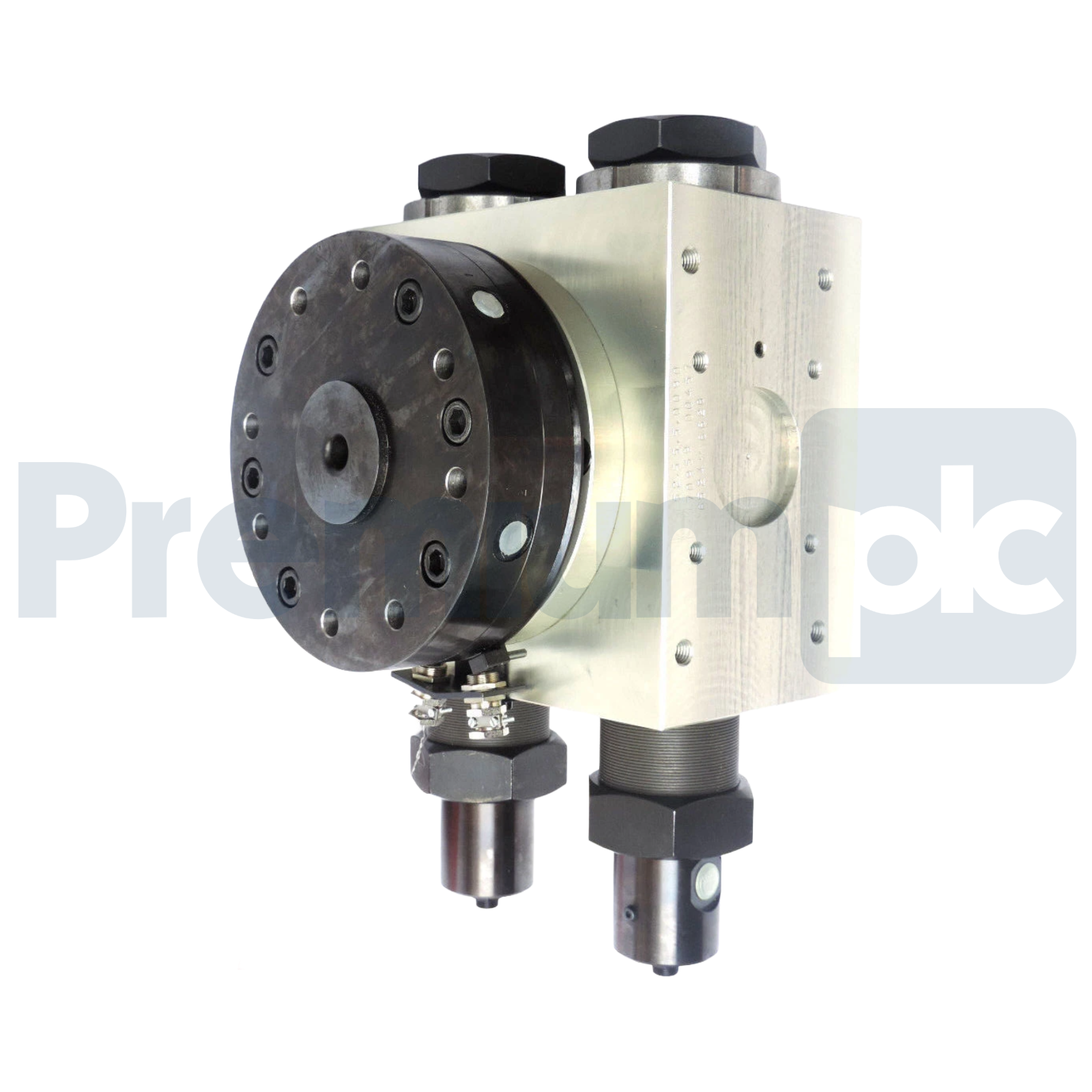Used FIBRO 52.55.5.0090 Hydraulic Rotary Actuator 90° Indexing Module 52555009010404