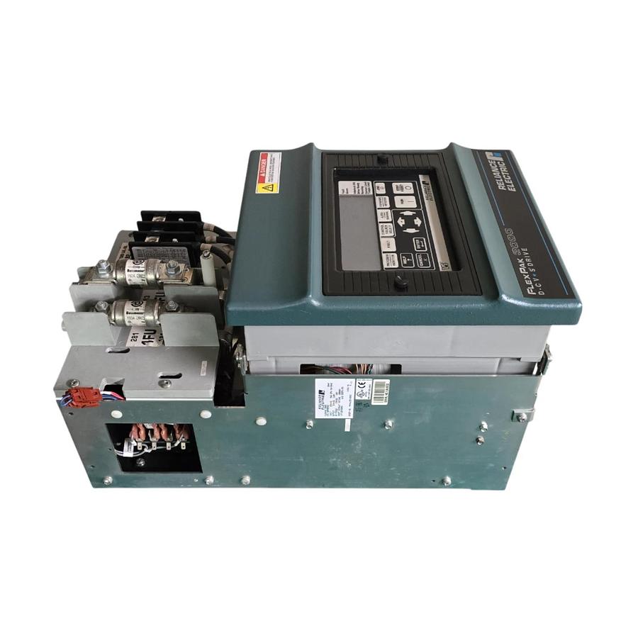 Used RELIANCE ELECTRIC 30FR2042 FlexPak 3000 REGEN DC DRIVE 30HP 230VAC/94A USPI