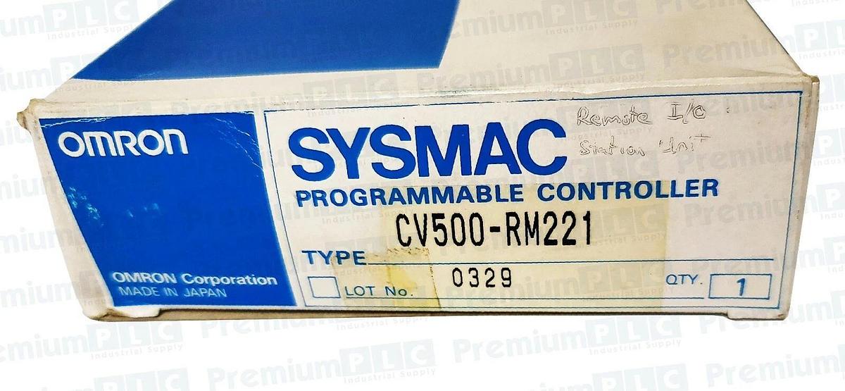 OMRON CV500-RM221 | CV500RM221 SYSMAC REMOTE I/O CONTROL MODULE NSMP