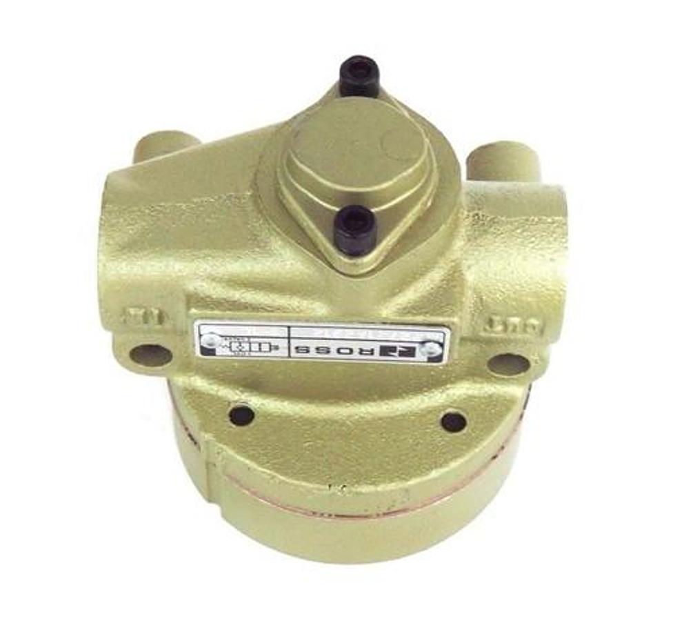 Used NIB ROSS S2751A2912 VALVE A2903 W/ SAE-4 PILOT SAE-6 PORTS