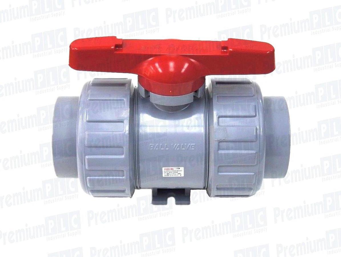 Used NEW ASAHI 1610030 3" CPVC/EPDM/SOC/TU DUO-BLOC 21 BALL VALVE 1610-030 5091A030