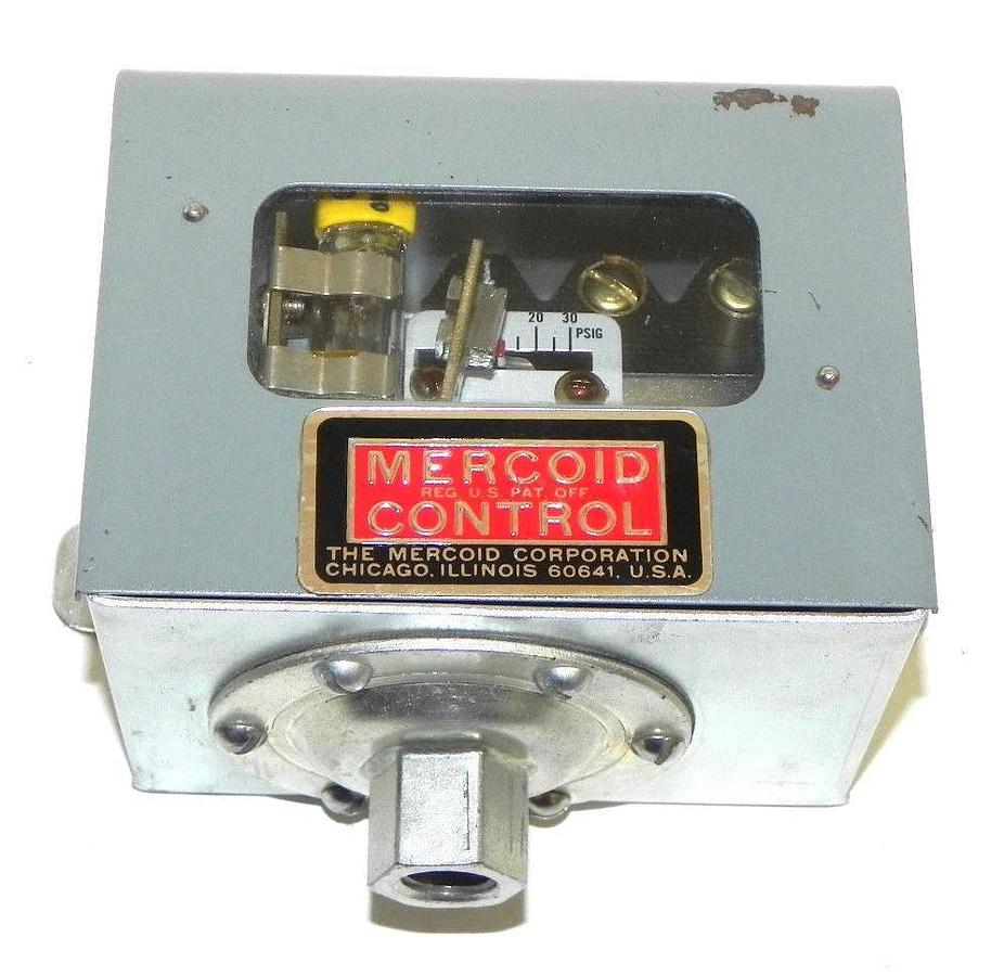 Used MERCOID CONTROL AP-89-37 PRESSURE SWITCH AP8937