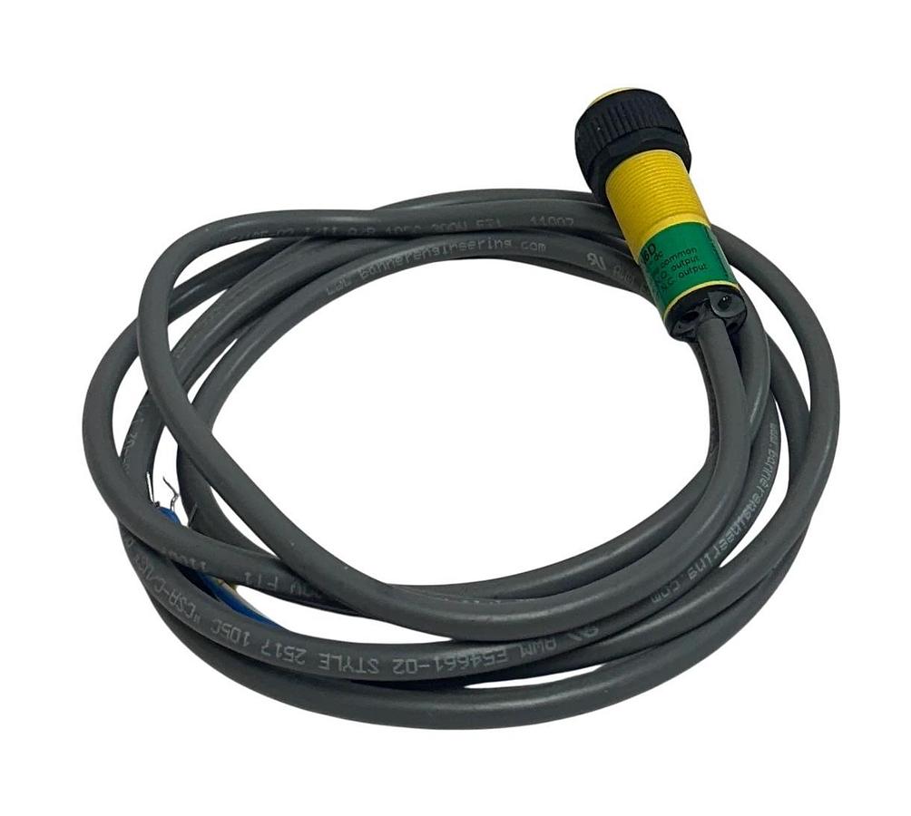 Used BANNER S18SN6D / 29407 PROXIMITY SENSOR BARREL-MOUNT 10-30VDC 150mA 2M USNP