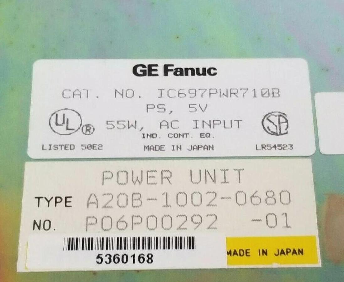 Refurbished REPAIRED GE FANUC IC697PWR710B PROGRAMMABLE CONTROLLER IC697PWR710