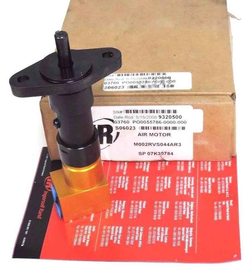 Used NIB INGERALL-RAND MOO2RVS044AR3 SERIES MOO2 MULTI-VANE AIR MOTOR