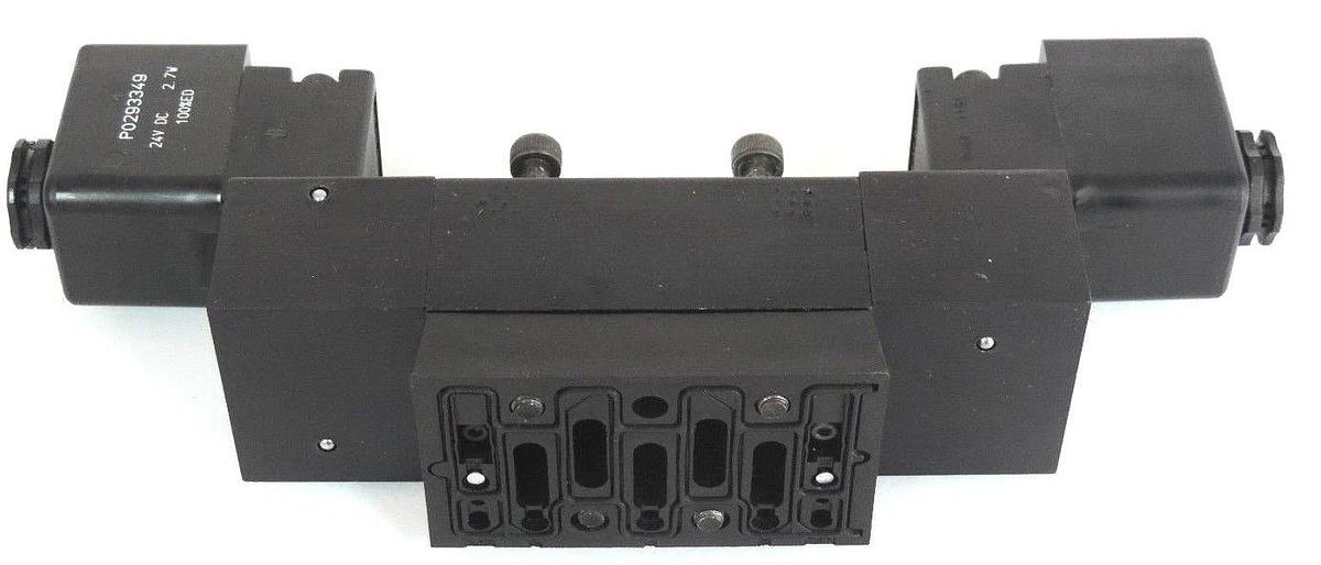 Used NIB PARKER H12WXBG619000FB AIR SOLENOID VALVE 24VDC: 2.3 W MAX 145 PSI
