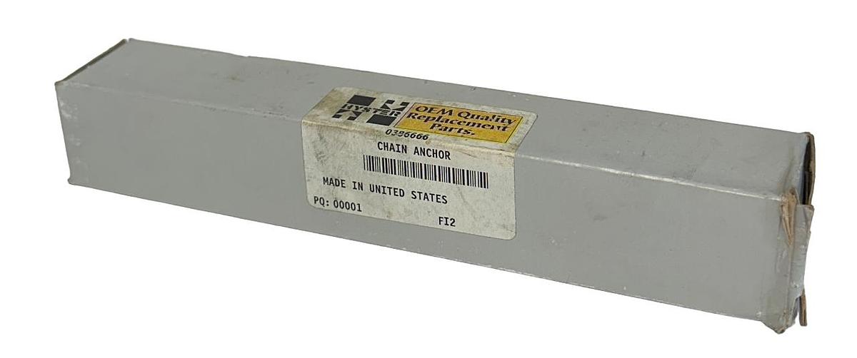 Used NEW HYSTER 0386666 / HY0386666 OEM CHAIN ANCHOR FOR FORKLIFT