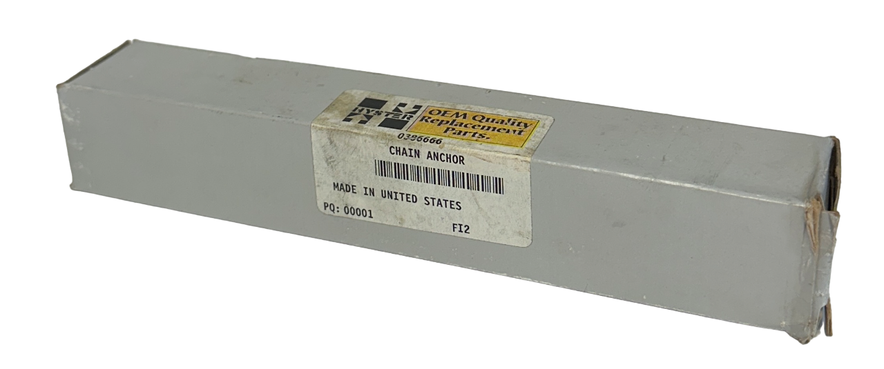 Used NEW HYSTER 0386666 / HY0386666 OEM CHAIN ANCHOR FOR FORKLIFT