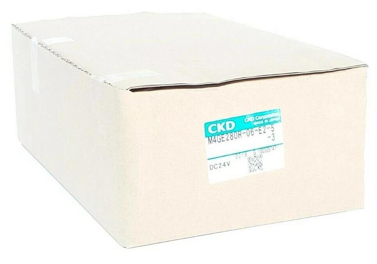 Used NIB CKD M4GE280R-06-E2-5-3 DISCRETE VALVE MANIFOLD ASSEMBLY M4GB120RC6E2HZ1D