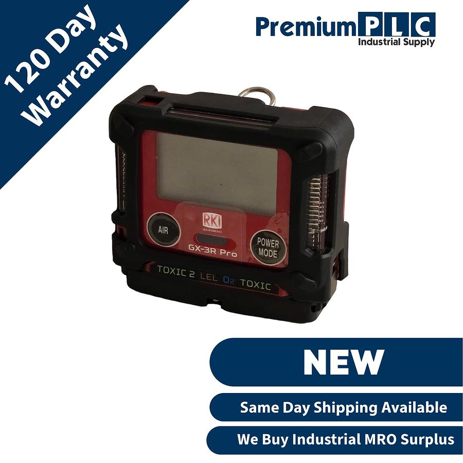 Used NEW RKI 72-PEA-D GX-3R Pro LEL/Oxy/CO/CO2 (10000 ppm) DETECTOR WIRELESS COMM.