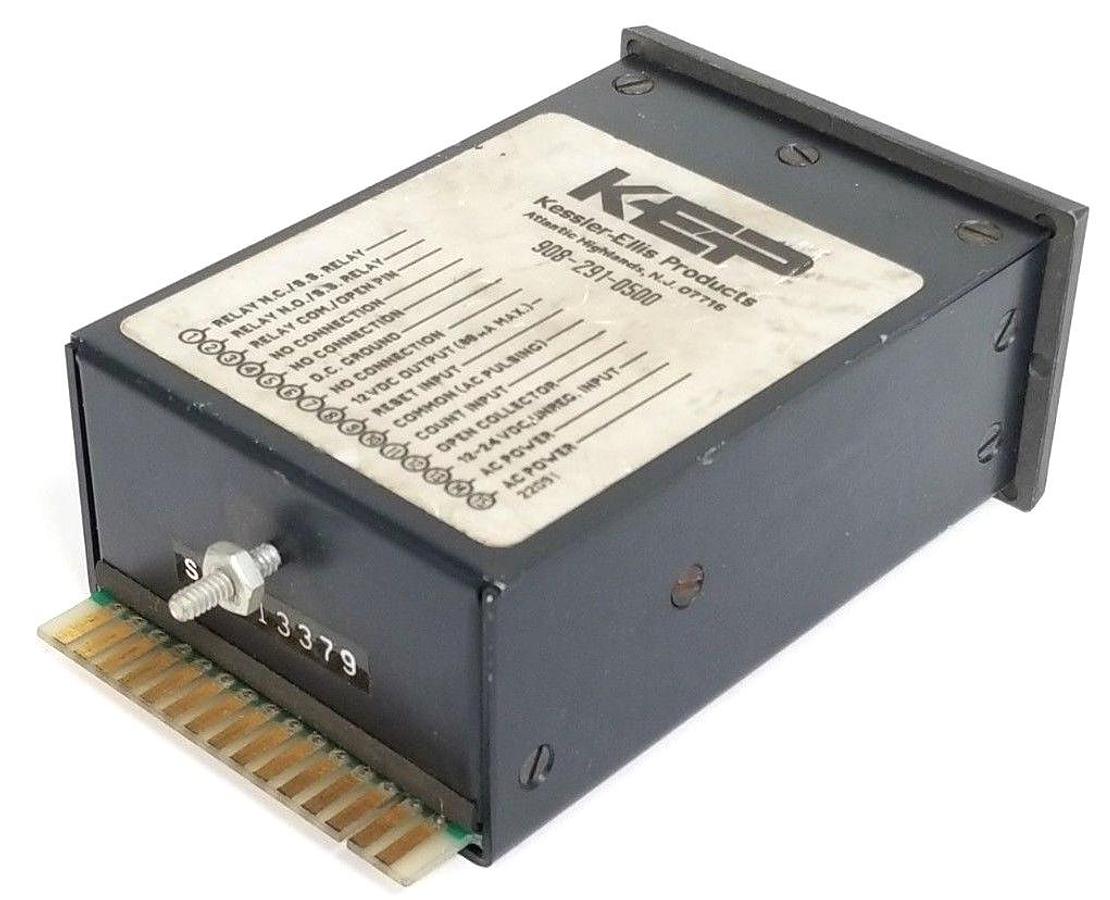 Used KESSLER-ELLIS OMNI6P2CTR15B2 ELECTRONIC COUNTER SEC1/10000