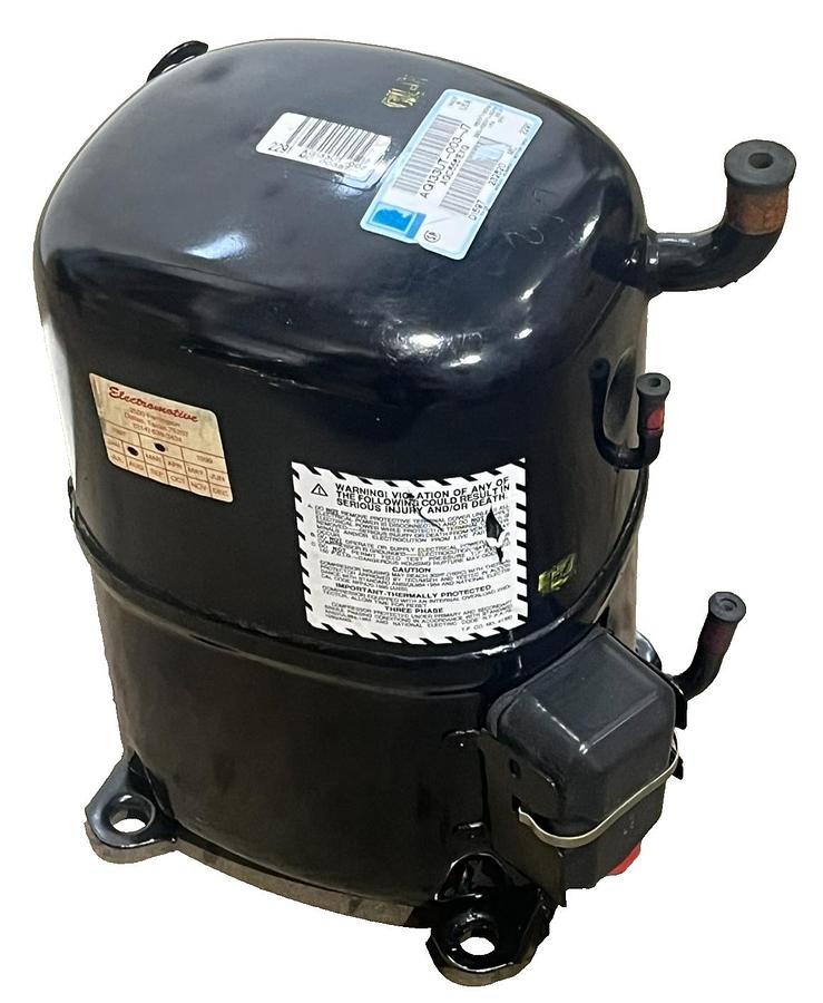 Used TECUMSEH AG133UT-003-J7 Hermetic Compressor R-404A 13300 BTU 208/230V AG133UT