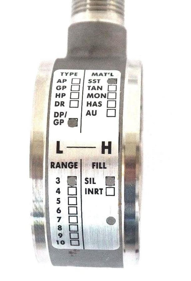 Used NIB ROSEMOUNT 01151-0011-0032 DP/GP SILICONE SENSOR MODULE RANGE 3 03121517