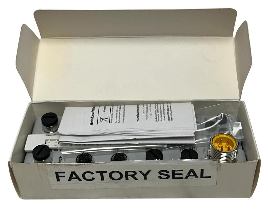 ALLEN BRADLEY 1732E-IB16M12R /B ArmorBlock 16-PT INPUT MODULE EtherNet/IP NSMP