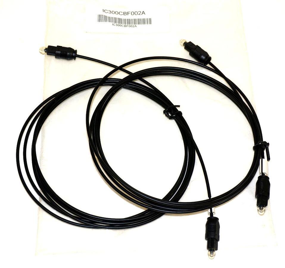 Used NEW FANUC IC300CBF002A FOX FIBER CABLE PAIR 20M LENGTH, IC300CBF002