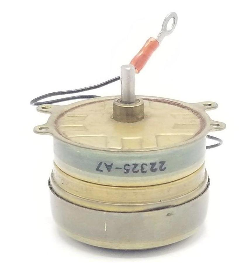 Used SYNCHRON 63X STEPPER MOTOR 110V, 60CY, 4W, 54RPM, 22325-A7, 30558R-29-46-5 6-70