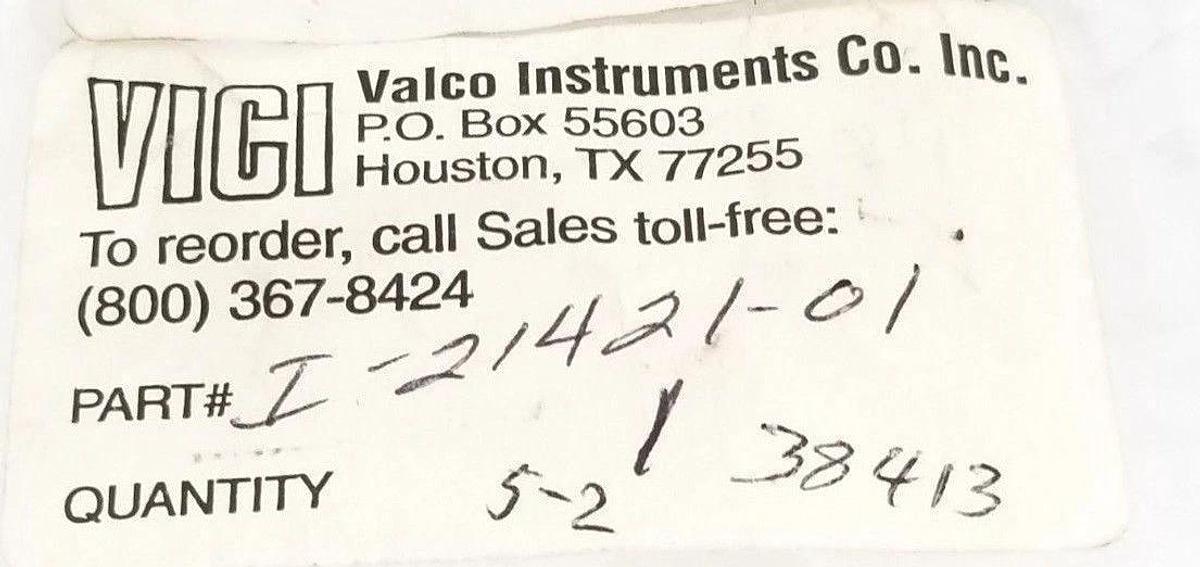 Used LOT OF 2 NEW VALCO I-21421-01 ACTUATOR INTERFACE CABLES I2142101