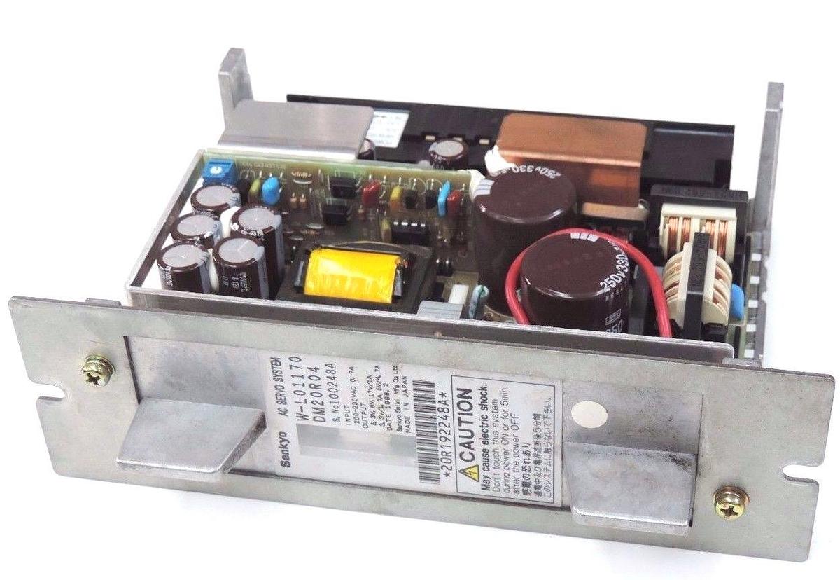 Used SANKYO W-L01170 AC SERVO SYSTEM WL01170DM20R04 POWER SUPPLY