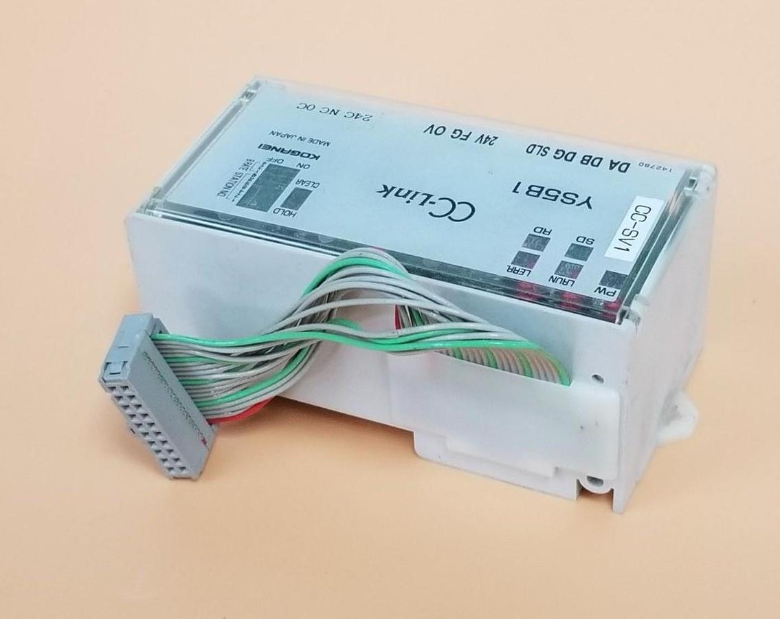 Used KOGANEI YS5B1 REMOTE I/O BLOCK CC-LINK Y038236-PCB1