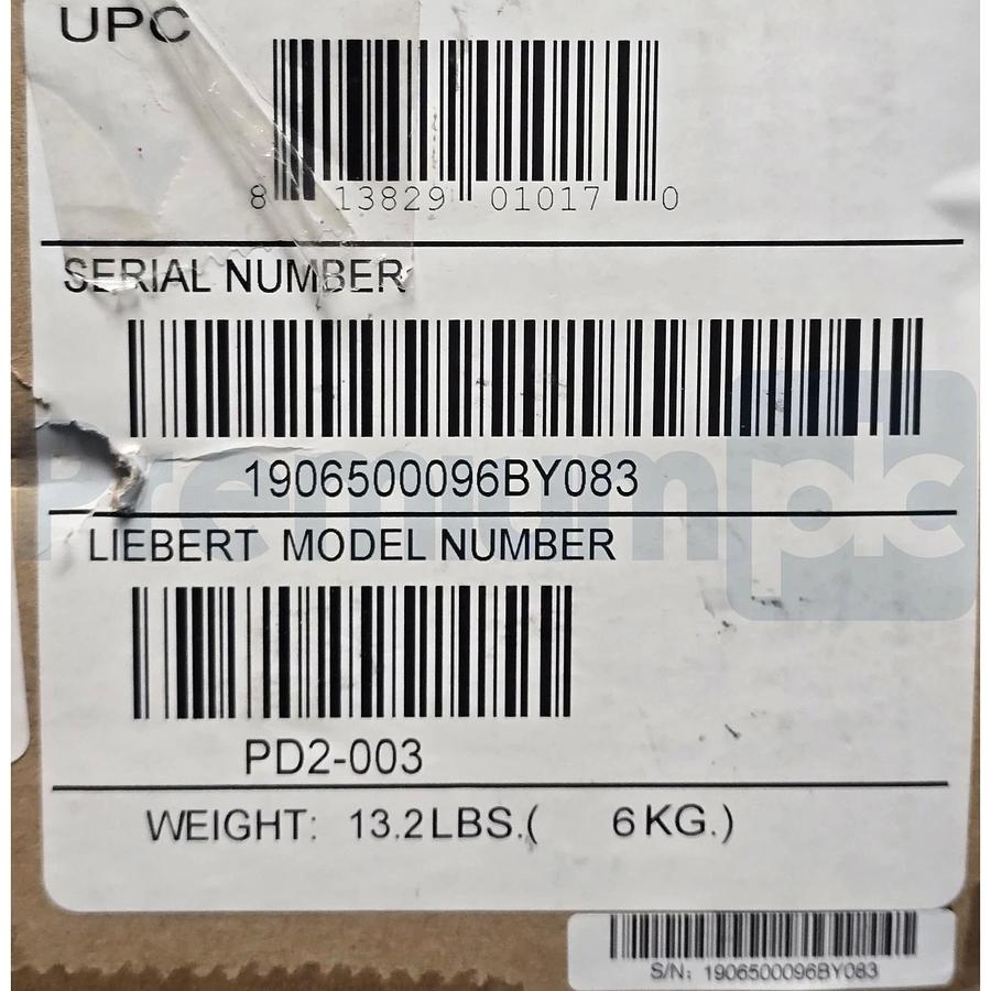 Emerson Liebert Vertiv PD2-003 GXT4 Power Output Distribution (POD) 30A 208/120V