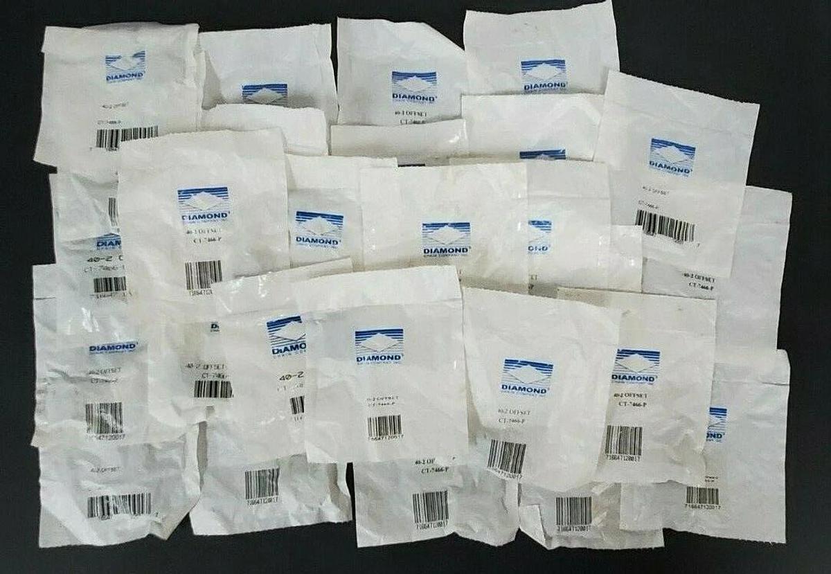 LOT OF 31 NEW DIAMOND CT-7466-P 40-2 OFFSET CHAIN LINKS #40 CT7466P