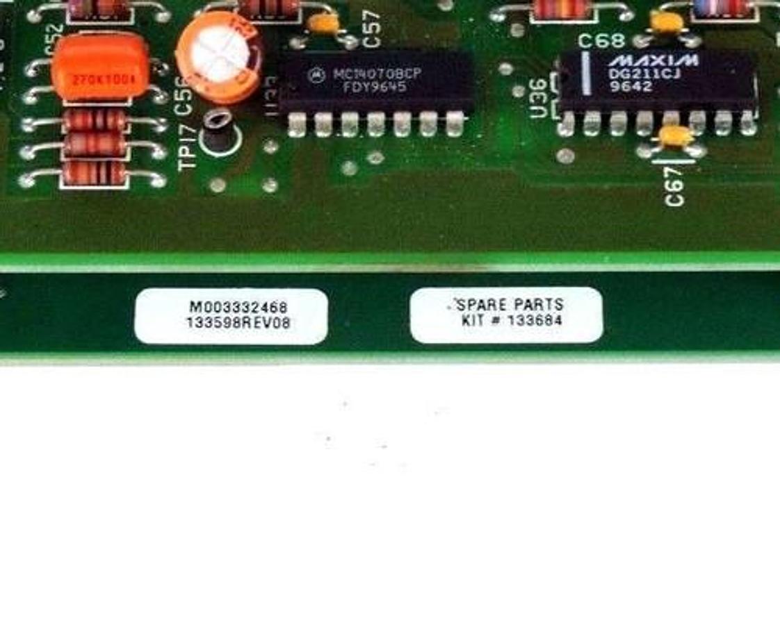 Used ALLEN BRADLEY 133583 REV. 09, 133598 REV. 08 DRIVE CONTROL BOARD