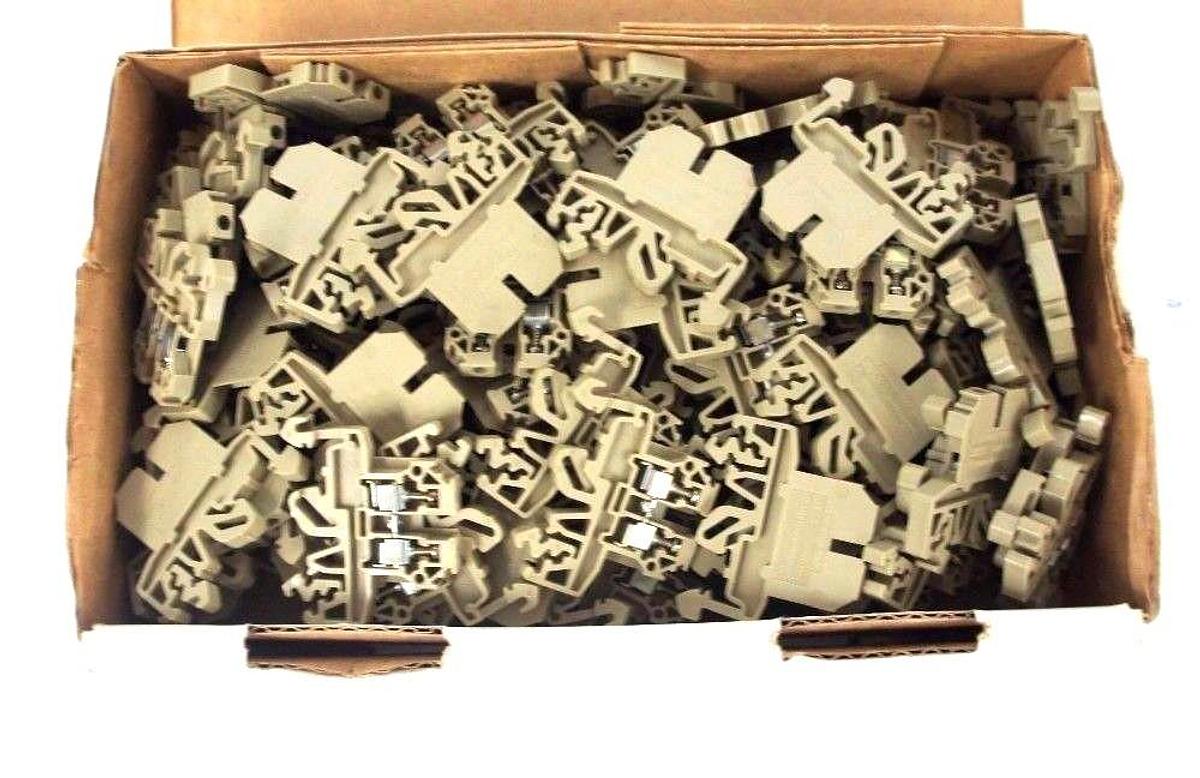 Used LOT OF 87 NEW CONTA CLIP SRK2.5 TERMINAL BLOCKS SRK25