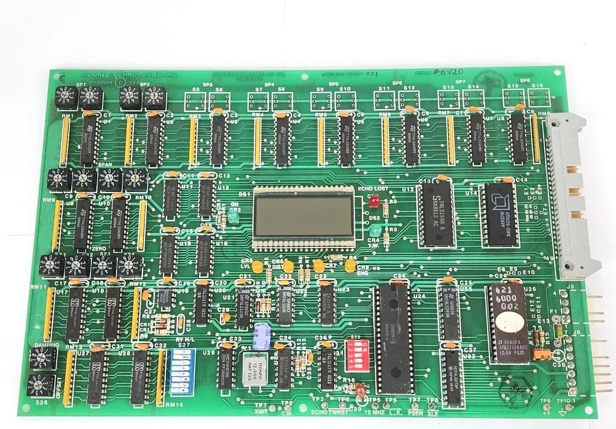 Used MOORE TECHNOLOGIES INC. 523-1008-001 PROCESSOR DISPLAY BOARD 5231008001