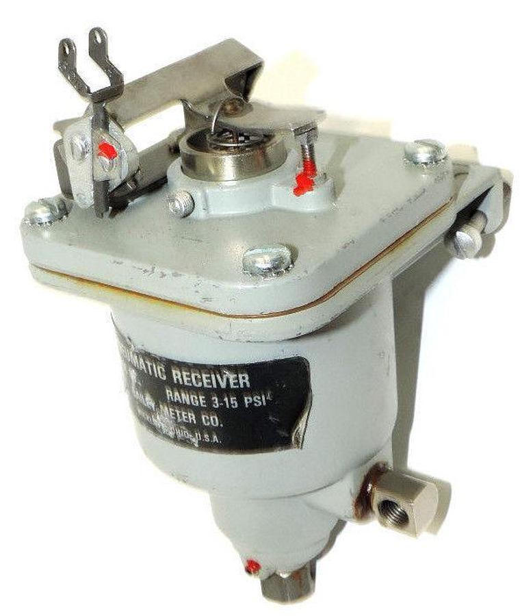 Used BAILEY METERS PNEUMATIC RECEIVER CLASS 8B 3-15PSI
