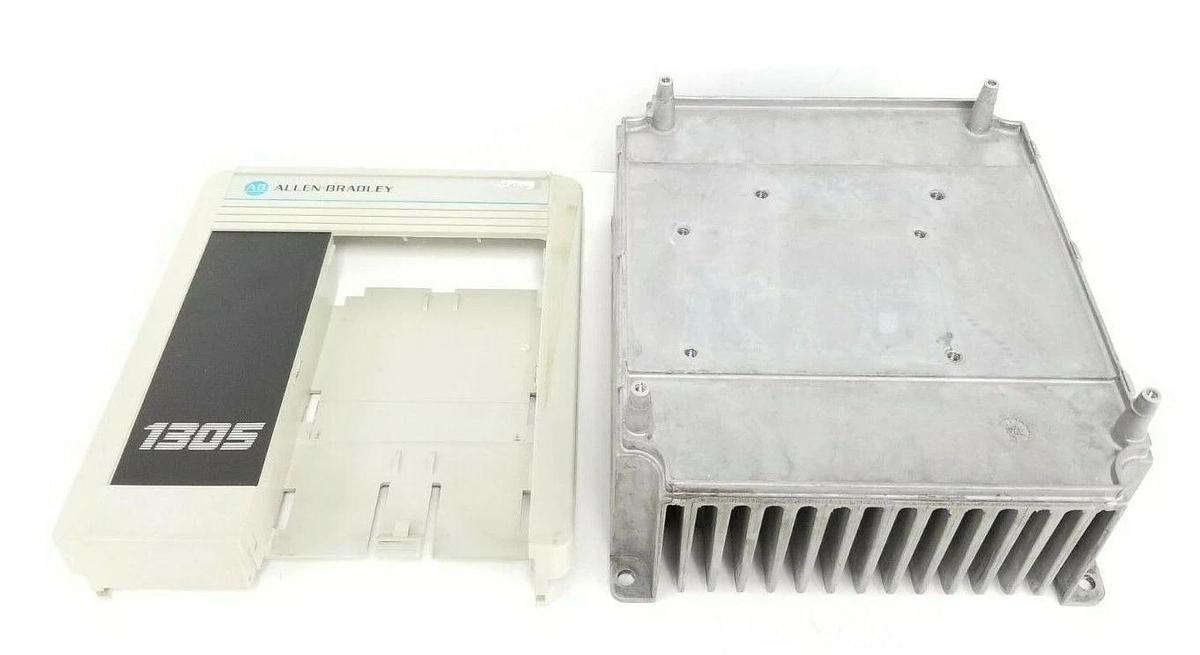 Used ALLEN BRADLEY 42305-012 FRONT COVER & HEATSINK FOR 1305 DRIVE 42305012