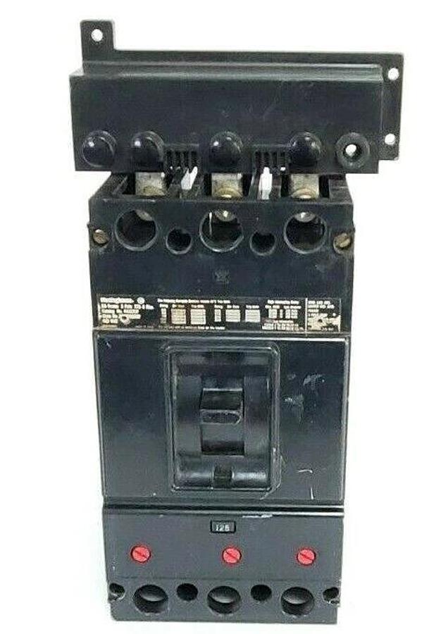 Used WESTINGOUSE CAT NO. KA3225F STYLE NO. 2602D86G02 CIRCUIT BREAKER 3P, 225A, 600V