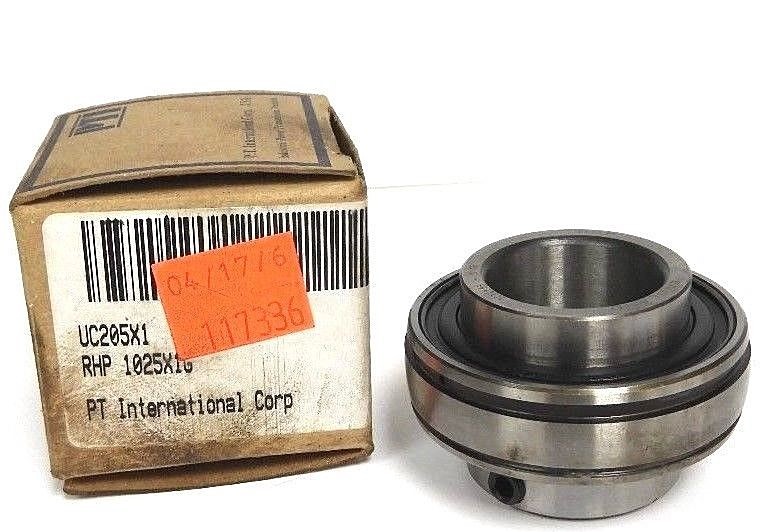 Used NIB PTI UC205X1 BEARINGS RPH 1025X1G