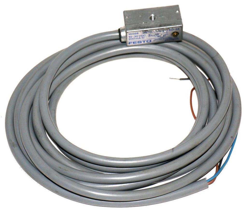 Used FESTO INDUCTIVE PROX. SWITCH SMTO-1-PS-K-LED-24