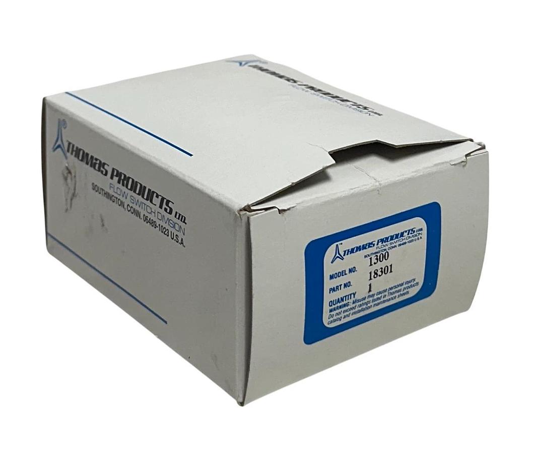 THOMAS PRODUCTS MODEL 1300 / 18301 RIGHT ANGLE LIQUID FLOW SWITCH 3/4'' NSMP